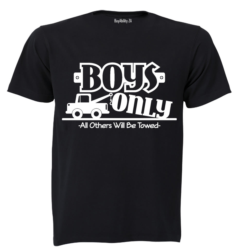 Boys Only! - Kids T-Shirt