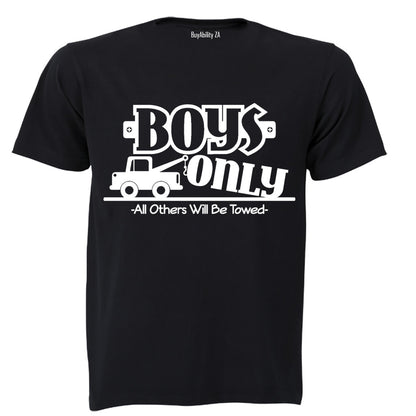 Boys Only! - Kids T-Shirt
