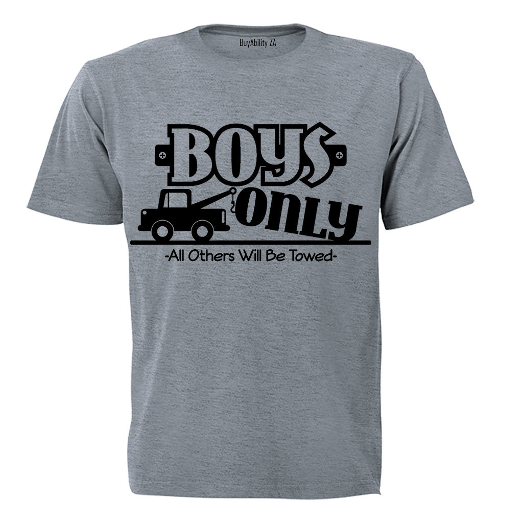 Boys Only! - Kids T-Shirt