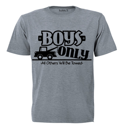 Boys Only! - Kids T-Shirt