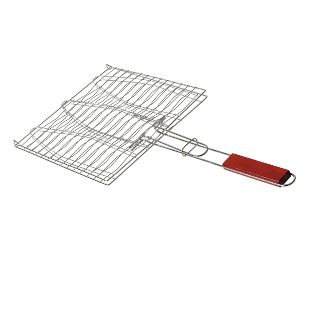 Braai Grill with Wooden Handle - BuyAbility