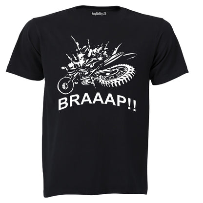 BRAAAP - Biker - Adults - T-Shirt