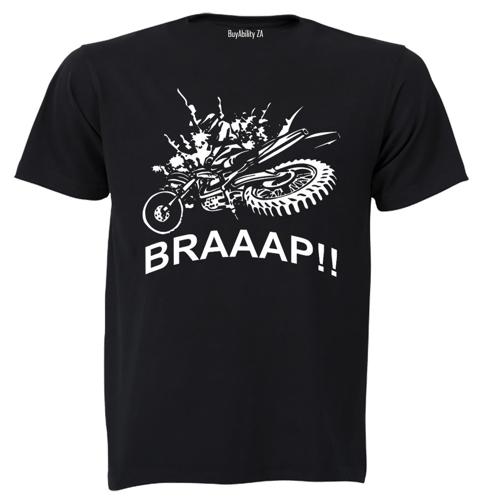 BRAAAP - Biker - Adults - T-Shirt - BuyAbility