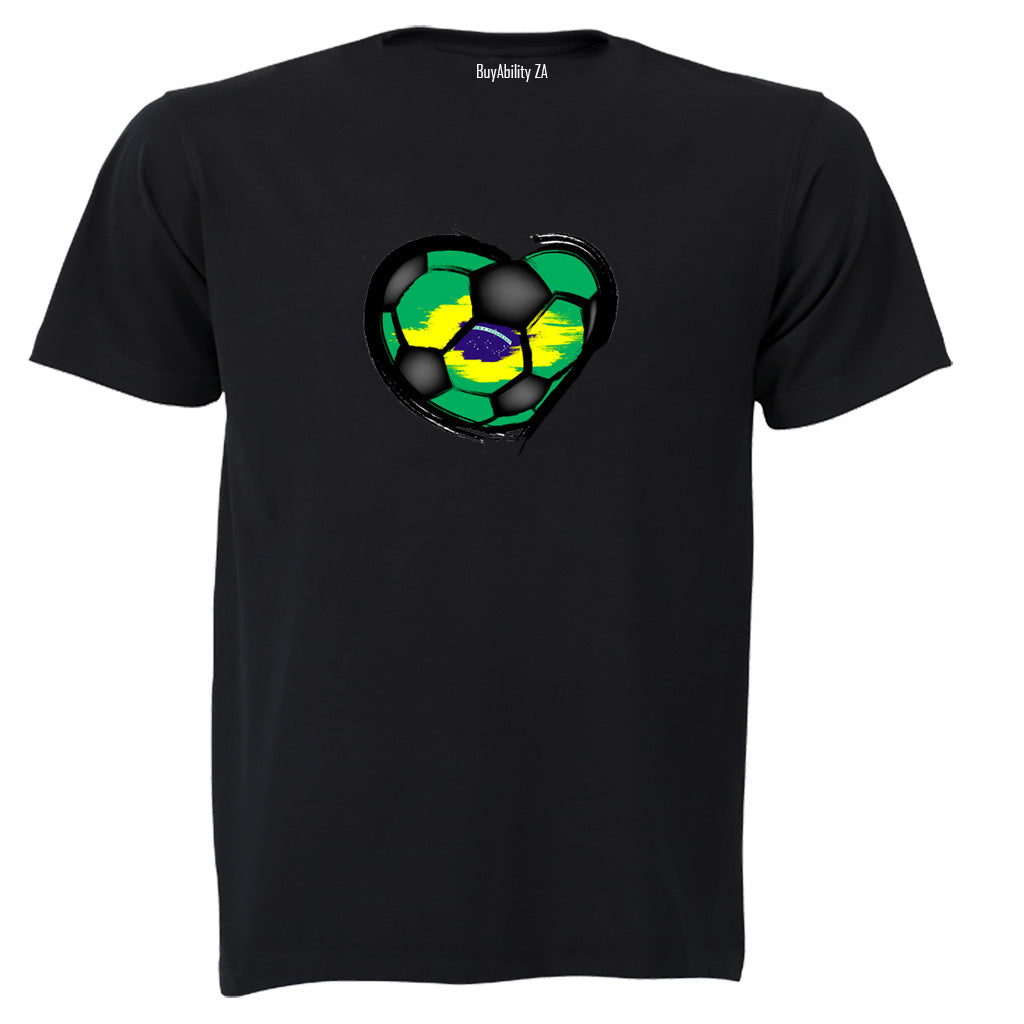 Brazil - Soccer Inspired - Kids T-Shirt