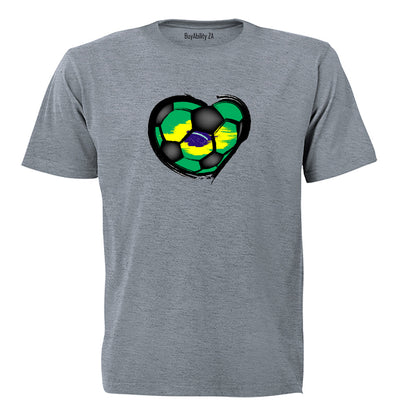 Brazil - Soccer Inspired - Kids T-Shirt
