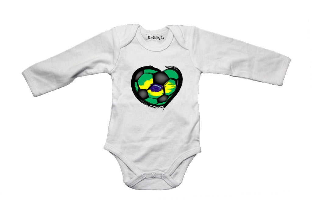 Brazil - Soccer Inspired - Baby Grow