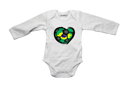 Brazil - Soccer Inspired - Baby Grow