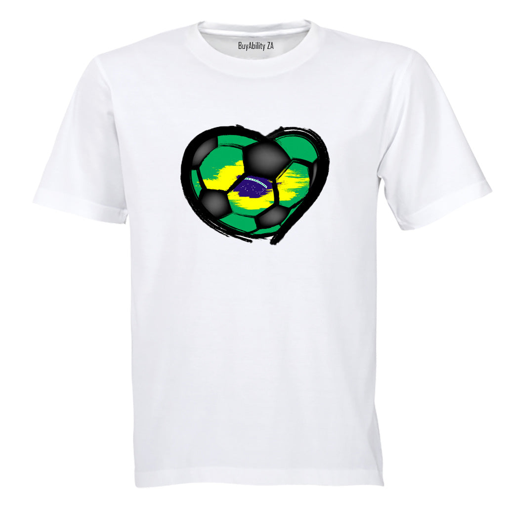 Brazil - Soccer Inspired - Kids T-Shirt