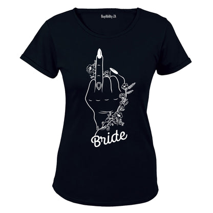 Bride - Floral Hand - Ladies - T-Shirt