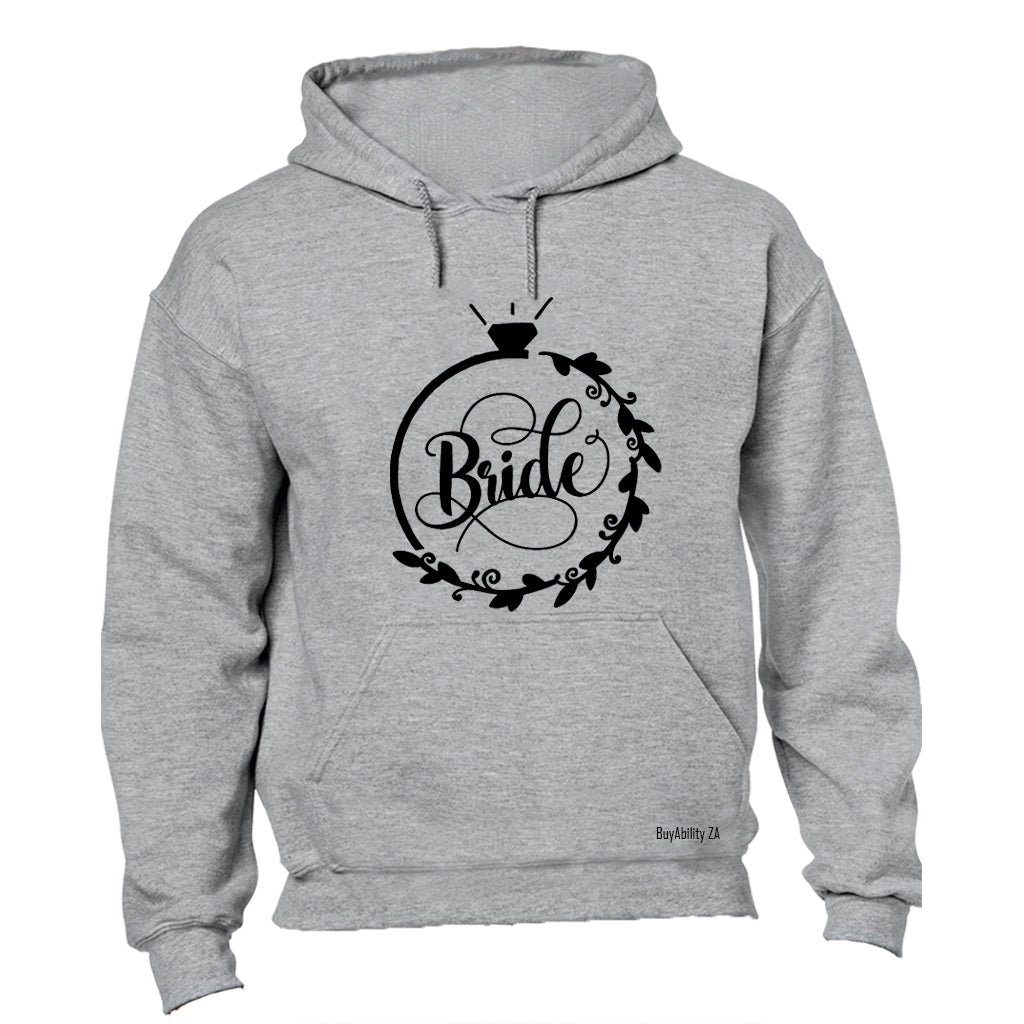 Bride - Ring Wreath - Hoodie