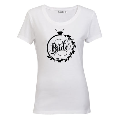 Bride - Ring Wreath - Ladies - T-Shirt