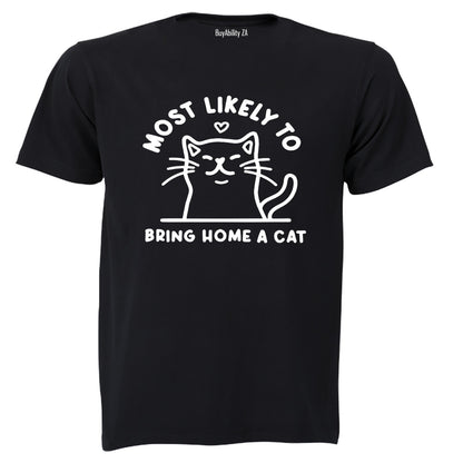 Bring Home A Cat - Adults - T-Shirt - BuyAbility South Africa