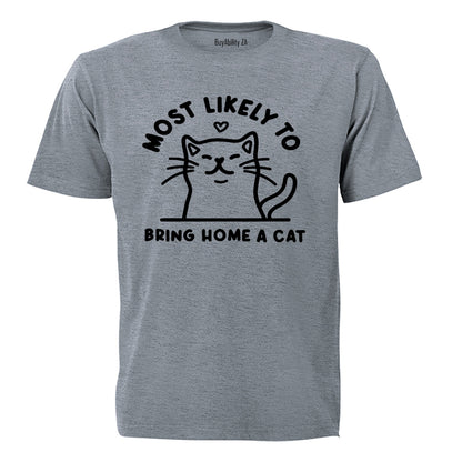 Bring Home A Cat - Adults - T-Shirt - BuyAbility South Africa