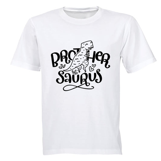 Brother-saurus Dinosaur - Kids T-Shirt - BuyAbility South Africa