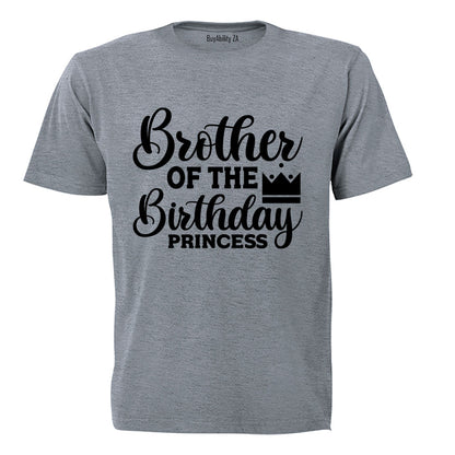 Brother of the Birthday Princess - Adults - T-Shirt