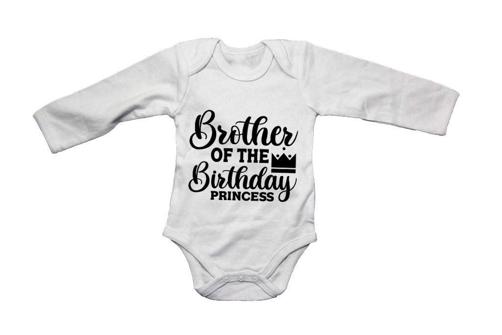 Brother of the Birthday Princess - Baby Grow - BuyAbility South Africa