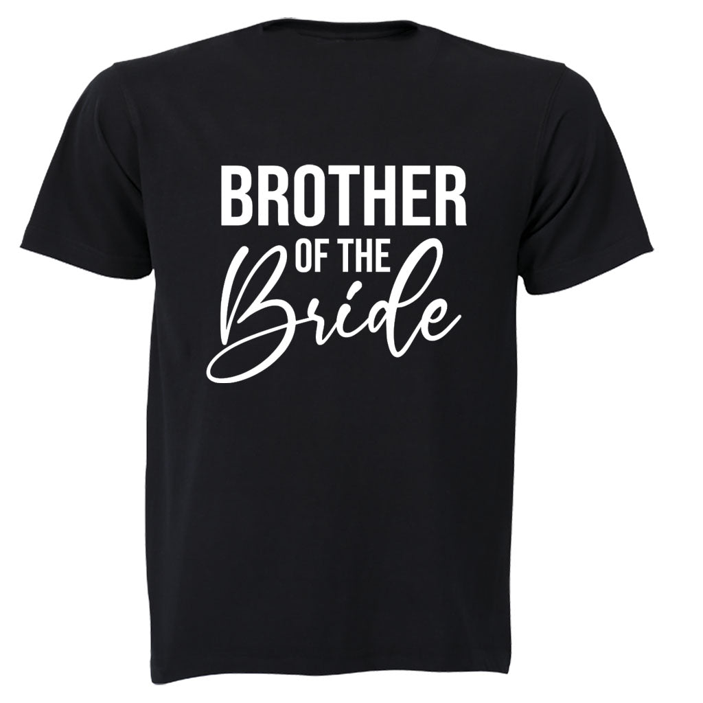 Brother of The Bride - Adults - T-Shirt - BuyAbility South Africa