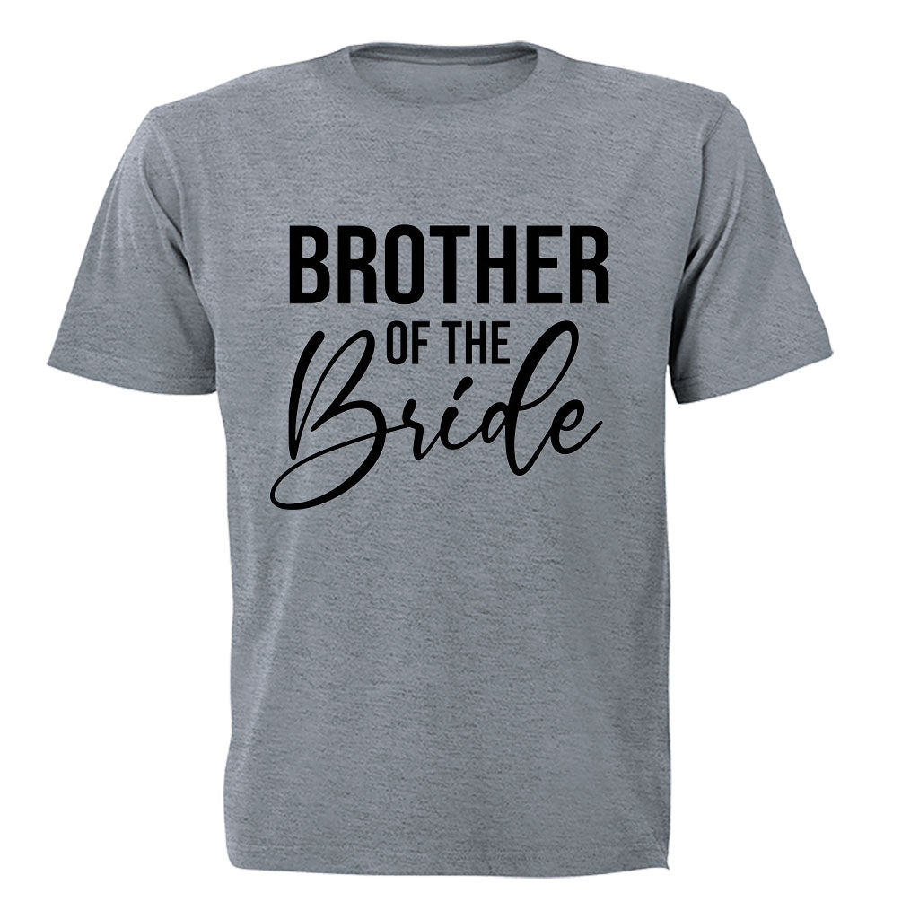 Brother of The Bride - Adults - T-Shirt - BuyAbility South Africa