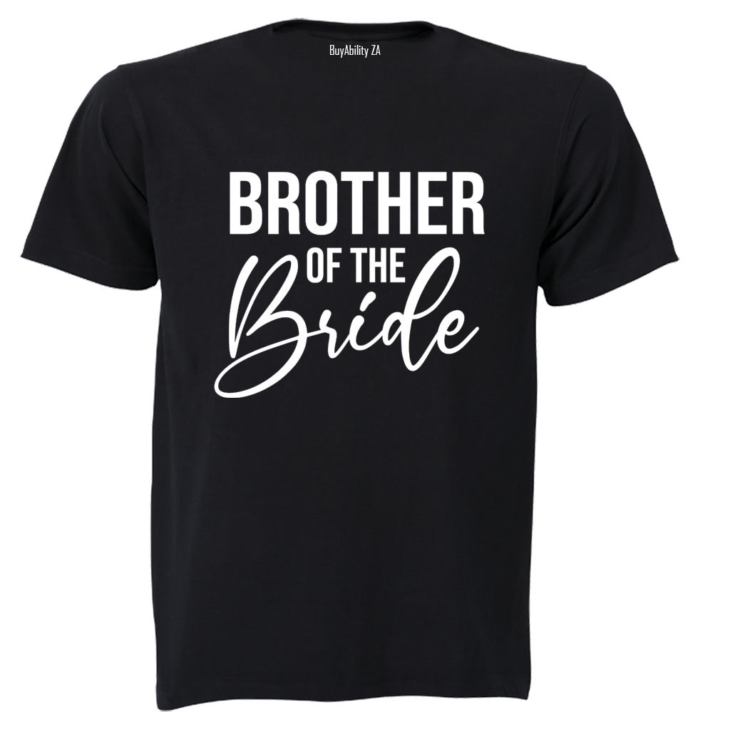 Brother of The Bride - Adults - T-Shirt