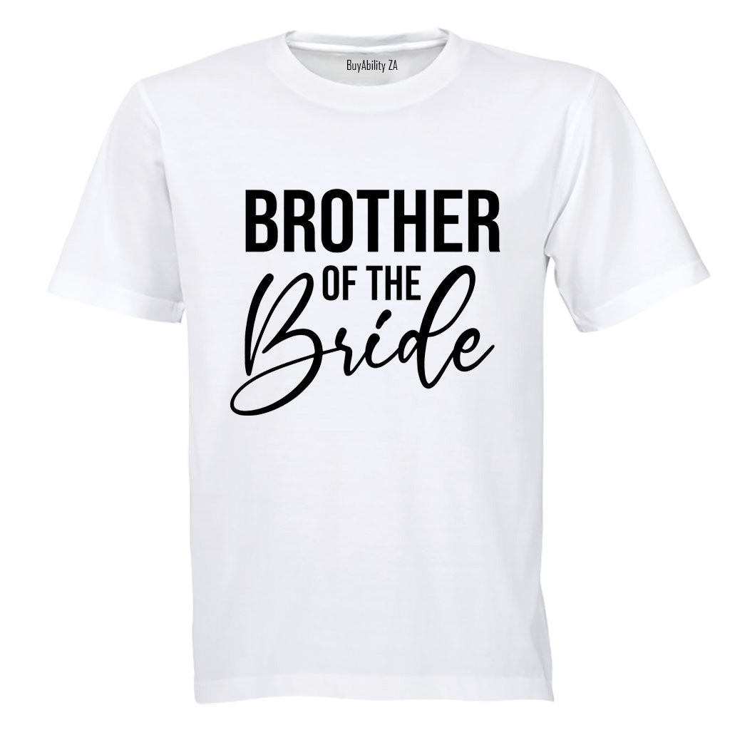 Brother of The Bride - Adults - T-Shirt