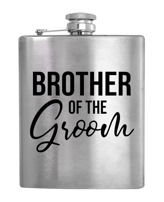 Brother of The Groom - Hip Flask