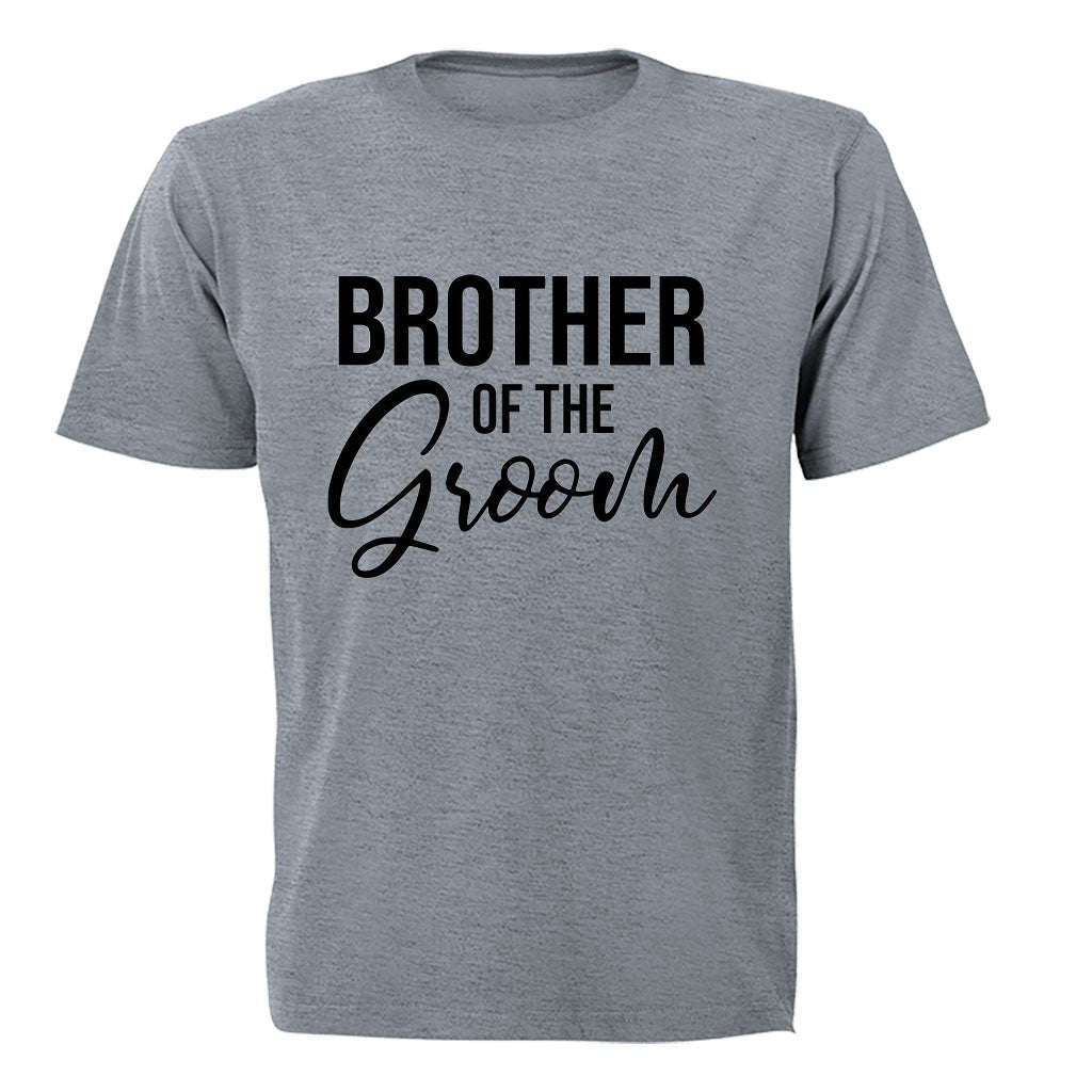 Brother of The Groom - Adults - T-Shirt - BuyAbility South Africa