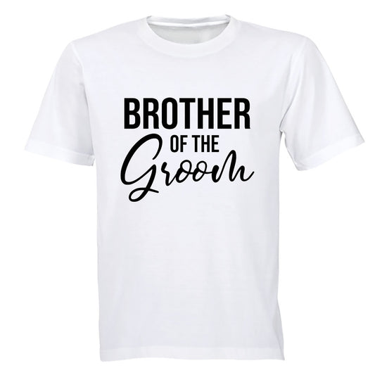 Brother of The Groom - Adults - T-Shirt - BuyAbility South Africa