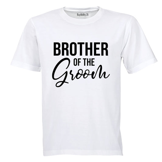Brother of The Groom - Adults - T-Shirt