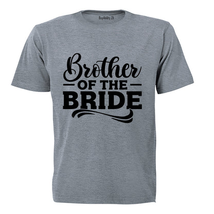 Brother of the Bride - Adults - T-Shirt
