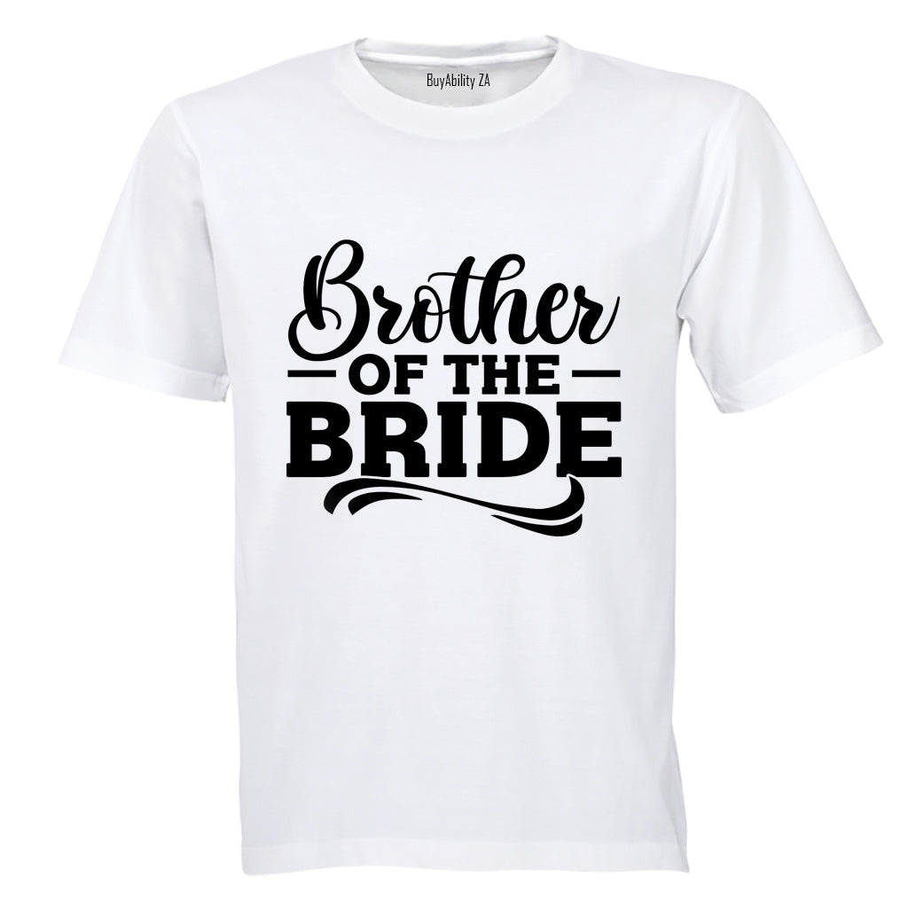 Brother of the Bride - Adults - T-Shirt