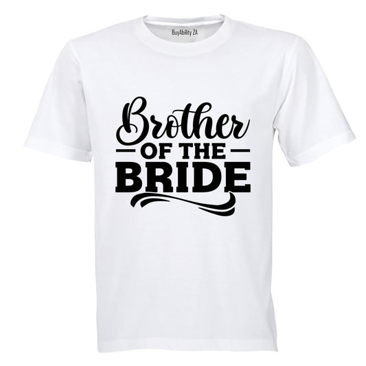 Brother of the Bride - Adults - T-Shirt