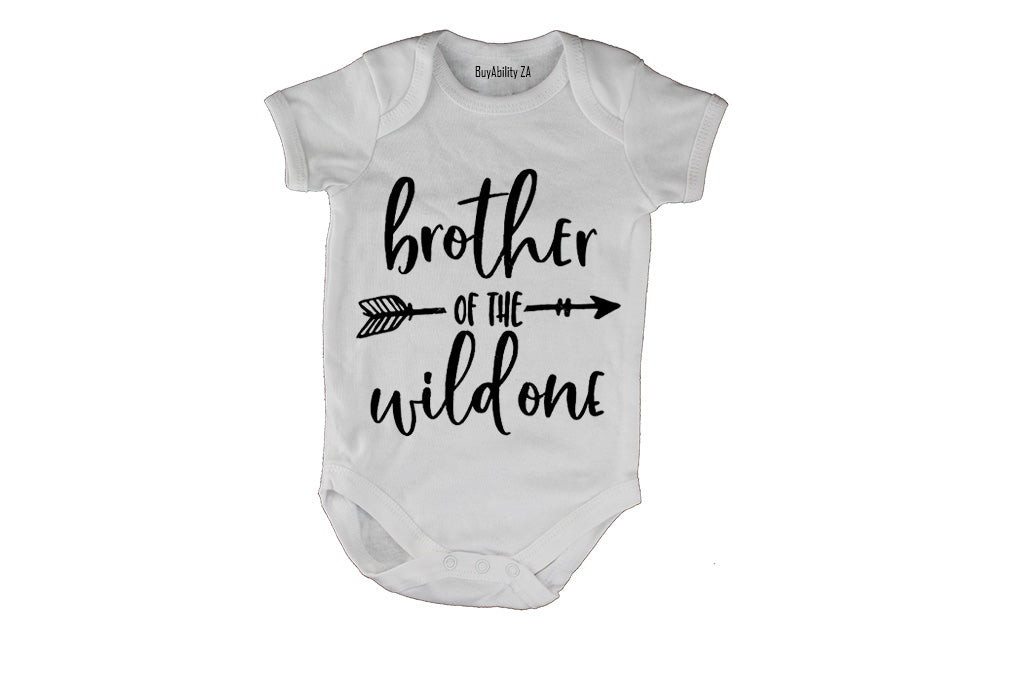 Brother of The Wild One - Baby Grow