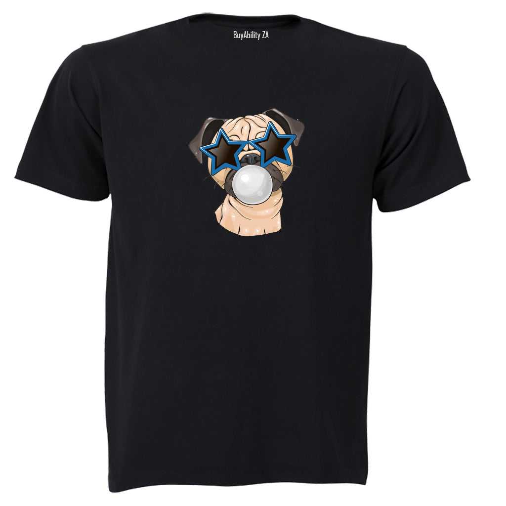 Bubblegum Pug - Kids T-Shirt