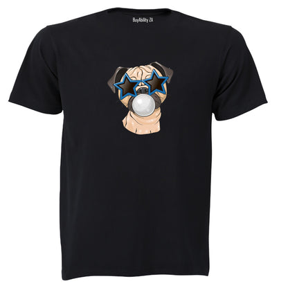 Bubblegum Pug - Kids T-Shirt