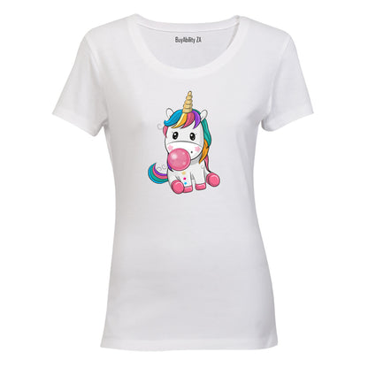 Bubblegum Unicorn - Ladies - T-Shirt