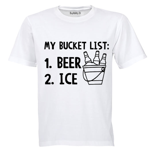 My Bucket List - Adults - T-Shirt