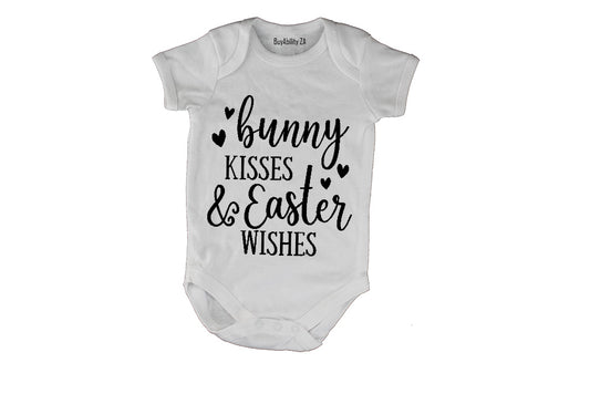 Bunny Kisses and Easter Wishes - Baby Grow