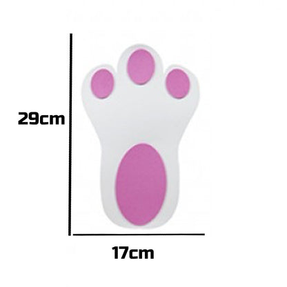 6 Bunny Paw Prints
