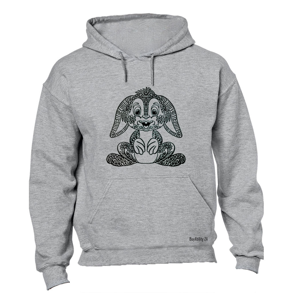 Bunny Stencil - Easter - Hoodie