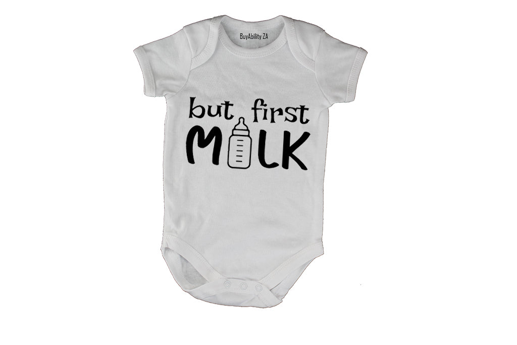 But First, Milk - Baby Grow