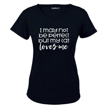 But My Cat Loves Me - Ladies - T-Shirt