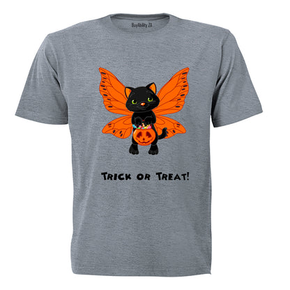 Butterfly Cat - Halloween - Kids T-Shirt