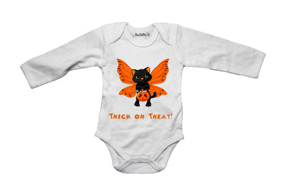 Butterfly Cat - Halloween - Baby Grow