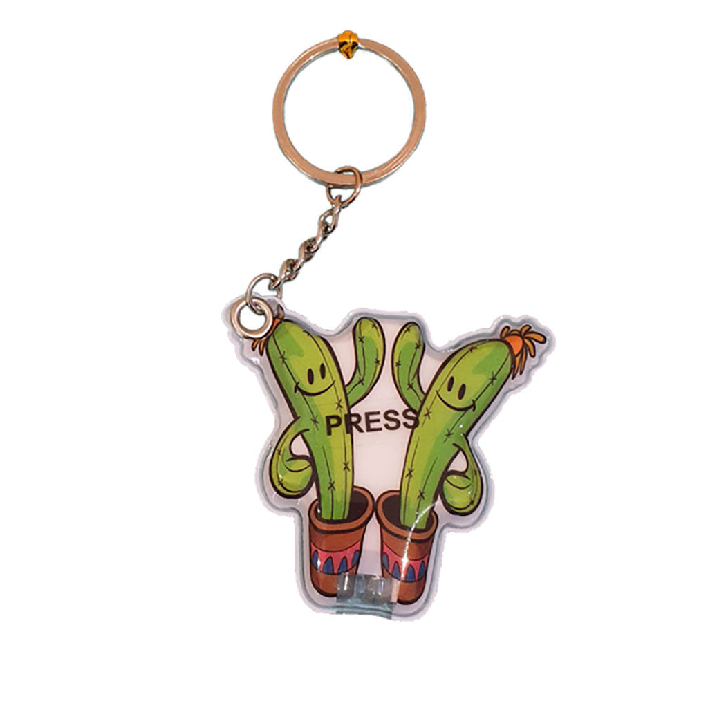 Cactus - Keyring with LED Torch Light