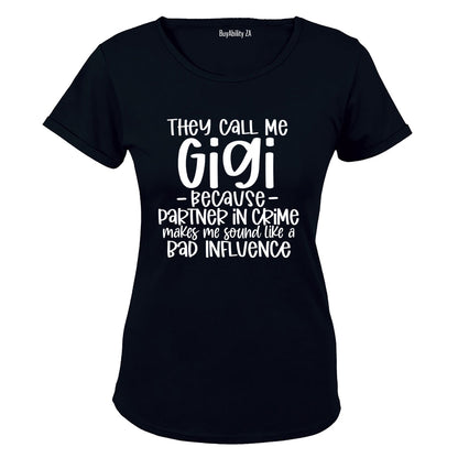 Call Me Gigi - Grandma - Ladies - T-Shirt