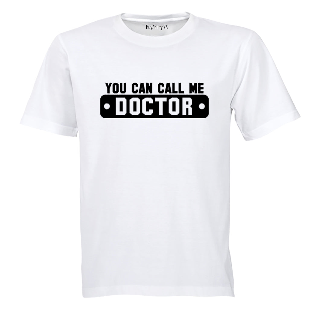 Call Me Doctor - Adults - T-Shirt