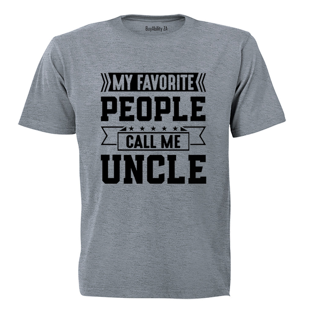 Call Me Uncle - Adults - T-Shirt - BuyAbility South Africa