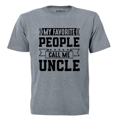 Call Me Uncle - Adults - T-Shirt - BuyAbility South Africa