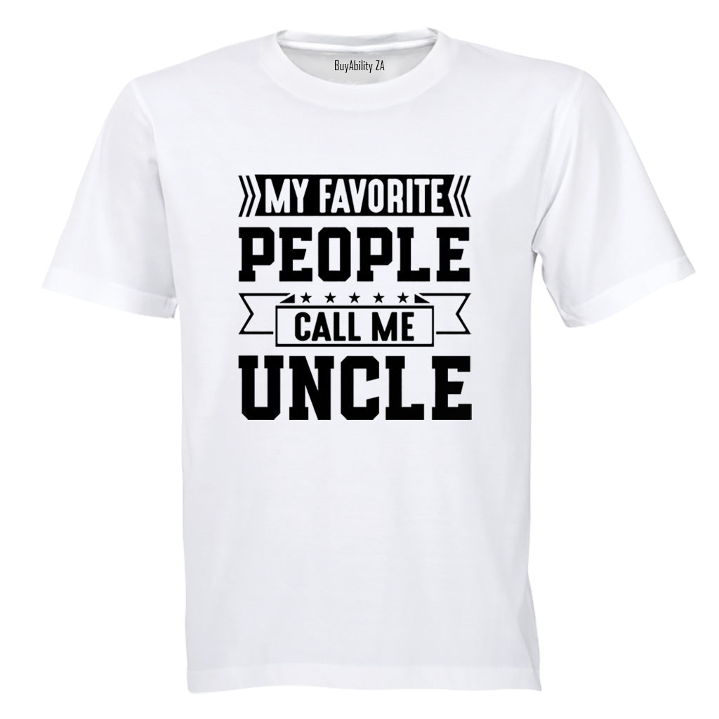 Call Me Uncle - Adults - T-Shirt - BuyAbility South Africa