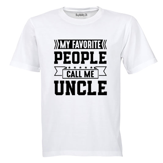 Call Me Uncle - Adults - T-Shirt - BuyAbility South Africa